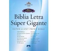 Spanish Super Giant Print Bible-Rvr 1960