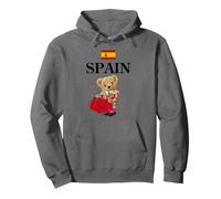 Spanish Teddy Bear Bull Fighter, Spain Illustration Graphic Sweat à Capuche
