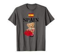 Spanish Teddy Bear Bull Fighter, Spain Illustration Graphic T-Shirt