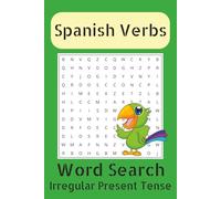 Spanish Verbs Word Search:: Irregular Present Tense
