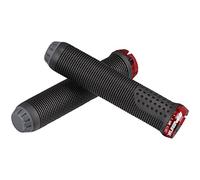 Spank Grips Spike 30 Poignées VTT Mixte Adulte, Black/Red