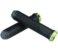Spank Grips Spike 33 Poignées VTT Mixte Adulte, Black/Green