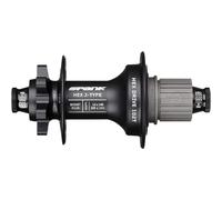 Spank Hex J-Type Boost 148 E-Plus Shimano Microspline, 102T, 32 Trous Black Moyeu VTT Arriere Adulte Unisexe, 148x12mm