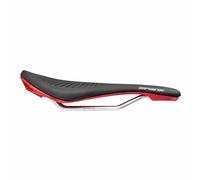 Spank Oozy 220 Selle 265x144mm Unisexe 280g Noir/Rouge