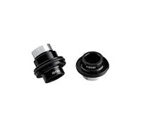 Spank OOZY/SPIKE Adaptateur Moyeu Avant 15 x 100 mm Équipement Cyclisme Argent & Noir