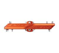 Spank Pedales Spike Reboot Orange vélo Adulte Unisexe, 100x100mm