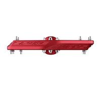Spank Pedales Spike Reboot Red vélo Adulte Unisexe, 100x100mm