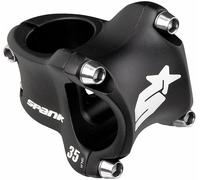 Spank Pointe Course 2 Tige - 35mm 31.8 Sabot 0 1 1/8 Aluminium Noir