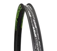 Spank SP-RIM-0144-B/GREEN Jante de vélo Mixte Adulte, Noir/Vert, 29"/74 cm