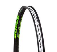 Spank SP-RIM-0164-B/GREEN Jante de vélo Mixte Adulte, Noir/Vert