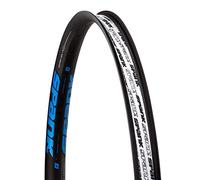 Spank SP-RIM-0172-B/BLUE Jante de vélo Mixte Adulte, Noir/Bleu