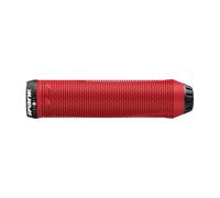 Spank Poignées VTT Spike 33 Lock-on diamètre 33 mm 145 mm Rouge Adulte Unisexe
