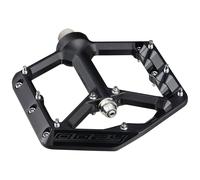 Spank Spoon Oozy Pedals - Plateforme, Aluminium, 9/16", 100 Mm De Largeur, Noir