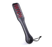 Spanking Paddle SM Sex Paddle Motif Lettre en cuir synthétique seule couche Adulte Bondage Flogger Cosplay Fouet érotique Sex Toy pour couple Flirt