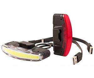 Spanninga Adult Arco Set USB Rechargeable Noir x