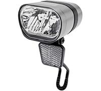 Spanninga Axendo 60 XE Éclairage Avant pour E-Bikes StVZO, Silver