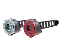 Spanninga ECLAIRAGE Velo, KIT Dot AV + AR Piles 10 Lum