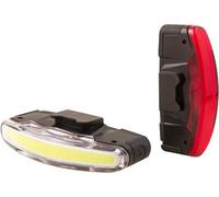 Spanninga kit d'éclairage Arco XBLED 30 Lux USB noir 2 pièces