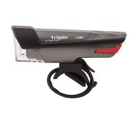 Spanninga Trigon 25 Éclairage Avant Rechargeable, Dark Grey