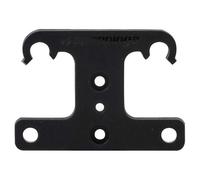 Spanninga Équerre de fixation pour feu arrière sous la selle 03118007 Noir Taille unique