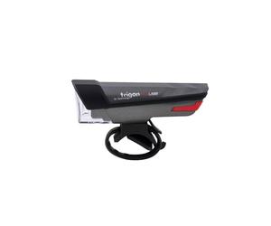 Spanninga Trigon 25 Éclairage Avant Rechargeable, Dark Grey