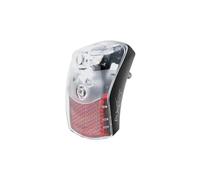 Spanninga Unisexe - Adulte Pixeo XB/XBA Lampe arrière à Batterie LED Noir Taille Unique