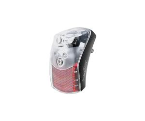 Spanninga Unisexe - Adulte Pixeo XB/XBA Lampe arrière à Batterie LED Noir Taille Unique
