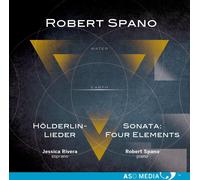 Spano / Rivera Robert Spano: HOlderlin-Lieder & Sontata: Four Elements (CD)