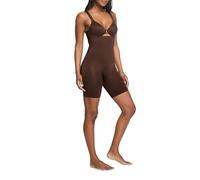 SPANX ASSETS, Vêtement galbant sans couture, Short mi-cuisse taille haute, Marron Châtain, XL