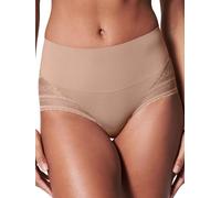 Spanx Illusion Lace Hi-Hipster Sous-vêtement Femme, Cafe au Lait, XL