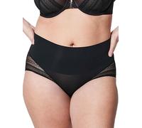 Spanx Illusion Lace Hi-Hipster Sous-vêtement Femme, Noir (Very Black), XL