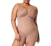 Spanx Power High-Waisted Shorty Thigh Shapewear, Cafe AU Lait, L Femme