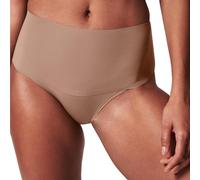 SPANX Slip lisse non tectable - Contrôle du cœur confortable - Sous-vêtements galbants invisibles - Pas de lignes de culotte visibles, Café au lait, Small