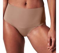 SPANX Slip lisse non tectable - Contrôle du cœur confortable - Sous-vêtements galbants invisibles - Pas de lignes de culotte visibles, Café au lait, Small