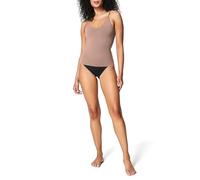 SPANX Women's Seamless Power High-Waisted Thong Camisole, Cafe Au Lait, L