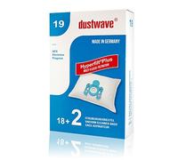 Spar Pack - 20 Sacs d'aspirateur compatible pour aspirateur Progress - Diamant D 211/dustwave® Marque Sacs - Fabriqué en Allemagne + Micro Filtre