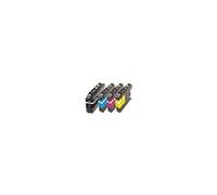 Cartouche d'encre Peach Spar Pack - Pack de 4 - noir, jaune, cyan, magenta - compatible - cartouche d'encre - pour Brother DCP-J562DW, MFC-J480DW, MFC-J680DW, MFC-J880DW