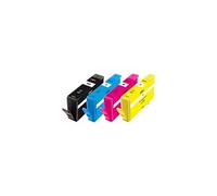 Spar Pack - Pack de 4 - noir, jaune, cyan, magenta - compatible - cartouche d'encre - pour HP Officejet 6951, 6954, 6962; Officejet Pro 6960, 6961,