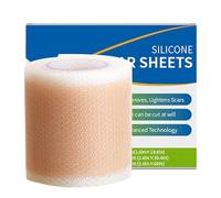 Sparadrap Silicone Cicatrices, Pansements Silicone Qualité Médicale, Réutilisables Éclaircissants Pour Chirurgie Brûlures Cicatrisation Chéloïdes, Pansements Invisibles Cicatrices Cutanées Soins