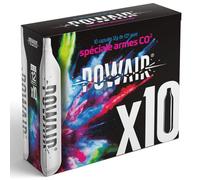 Sparclettes de Gaz Co2 12 g POWAIR x 10