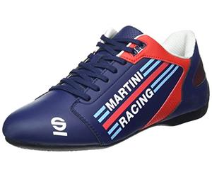 Sparco 00126338mrbm, Martini Racing Chaussures de Course Unisexe pour Adulte Bleu Marine Pointure 38 Mixte, Multicolore, 42/50 EU