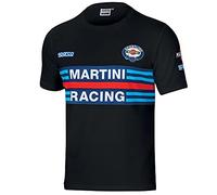 Sparco Martini-r Short Sleeve T-shirt Noir L Homme