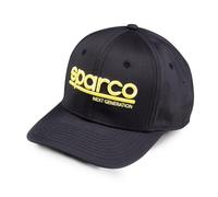 Sparco Mixte Youth Next Generation Noire Casquette De Baseball, Noir, Taille Unique EU