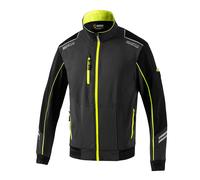 Veste de travail - SPARCO - Illinois - Gris foncé / Jaune fluo - Mixte - Manches renforcées L