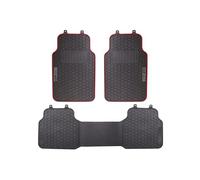 SPARCO 1 Set de tapis 3 pièces pour voiture modèle F500 noir / Rouge SPARCO Universel. Fabriqué en PVC