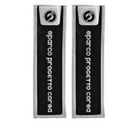Sparco Coussinets de ceinture INTL gris avec logo – Jeu de 2