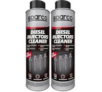 SPARCO Additif pour Le Nettoyage des injecteurs Diesel Additif pour Carburant Diesel 300 ML (Lot de 2)