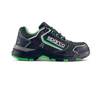 Sparco Chaussures de sécurité Teamwork 07528 NRVF ESD S3 SR FO HRO Noir/Vert 42