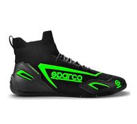 sparco Bottines HYPERDRIVE Taille 38 Noir/Vert, Bottes Unisexe adultes, Standard, EU