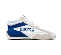 sparco Bottines S-Drive Mid Taille 43 Blanc/Bleu Marine, Bottes Unisexe Adulte, Multicolore, EU, Multicolore, 43 EU